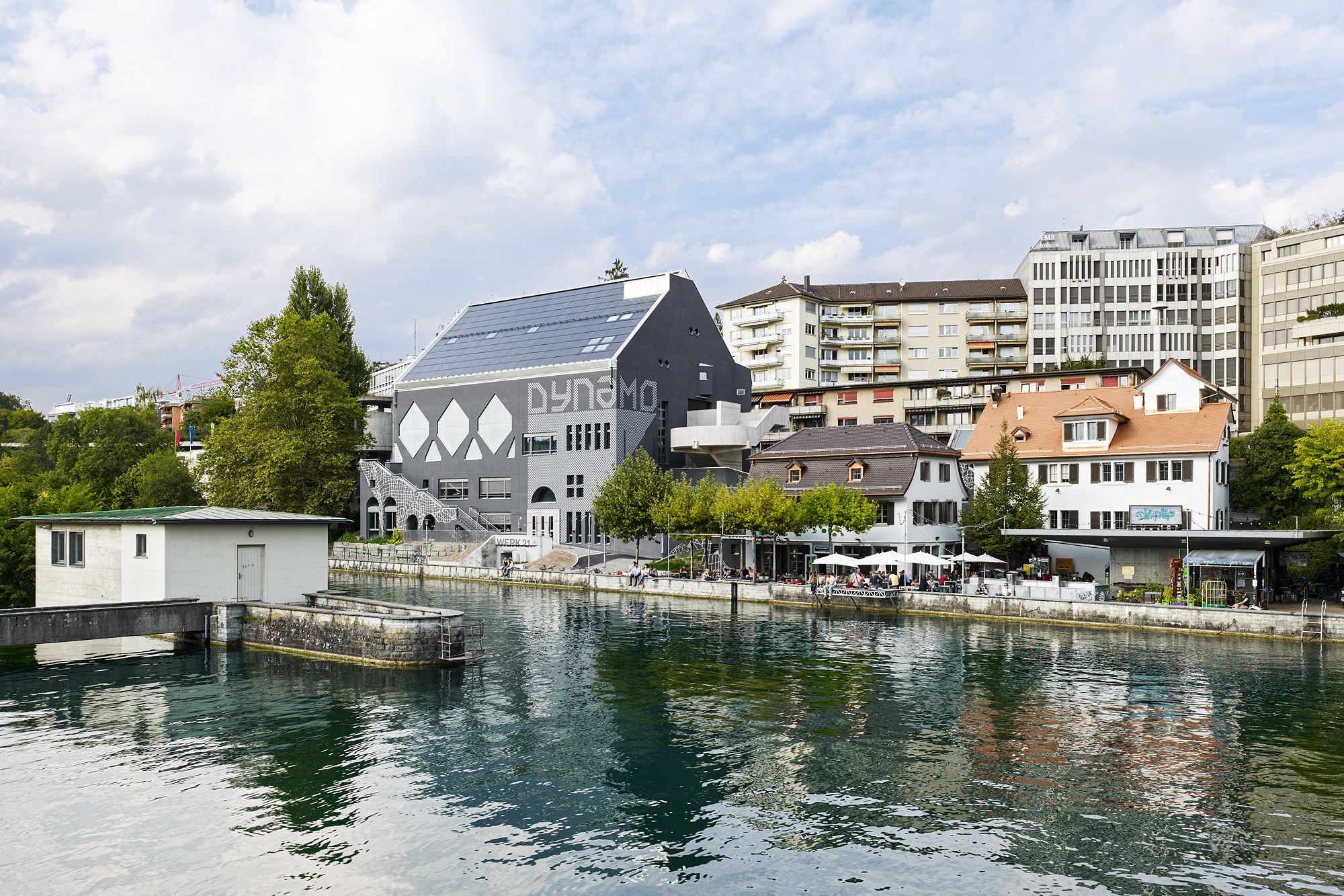 3 Gebäude des «Jugendkulturhaus Dynamo» (© Georg Aerni, Zürich)
